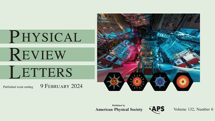 Cover of Physical Review Letters