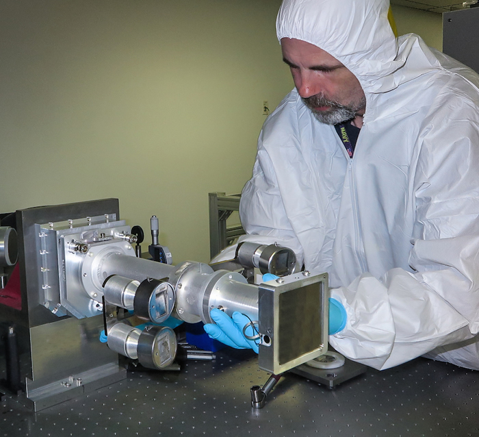 Technician Prepares Proton Radiography Imaging Diagnostic