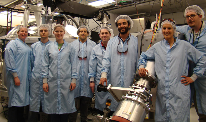 Felicie Albert and the Betatron Team at the Jupiter Laser Facility