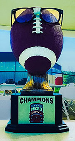 The Nerd Bowl Trophy