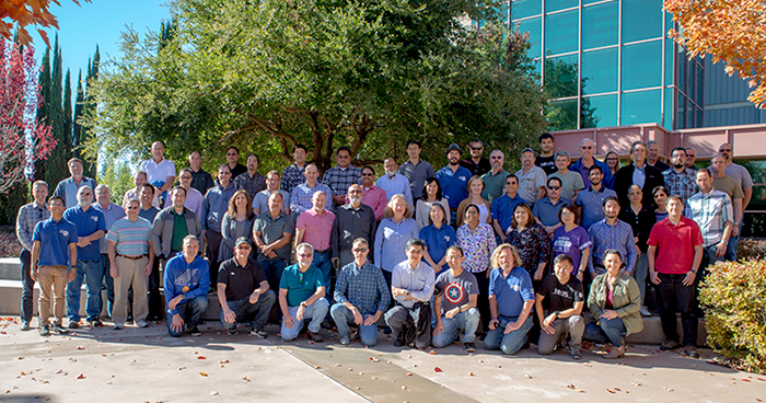 Group photo of members of the NIF & Photon Science Control Systems Team