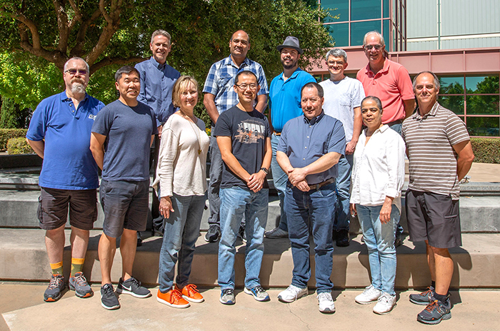 Group photo of the NIF Controls Software Modernization Team