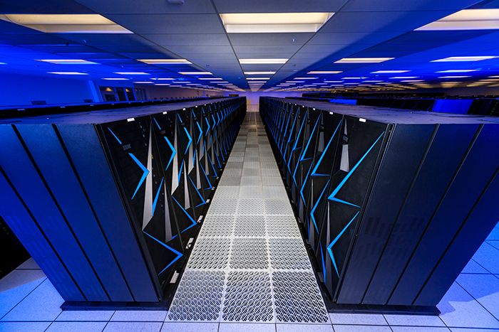 Photo LLNL’s Sierra supercomputer