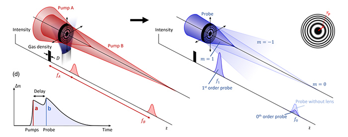 Schematic of a Holographic Plasma Lens
