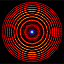 Illustration of a Holographic Plasma Lens