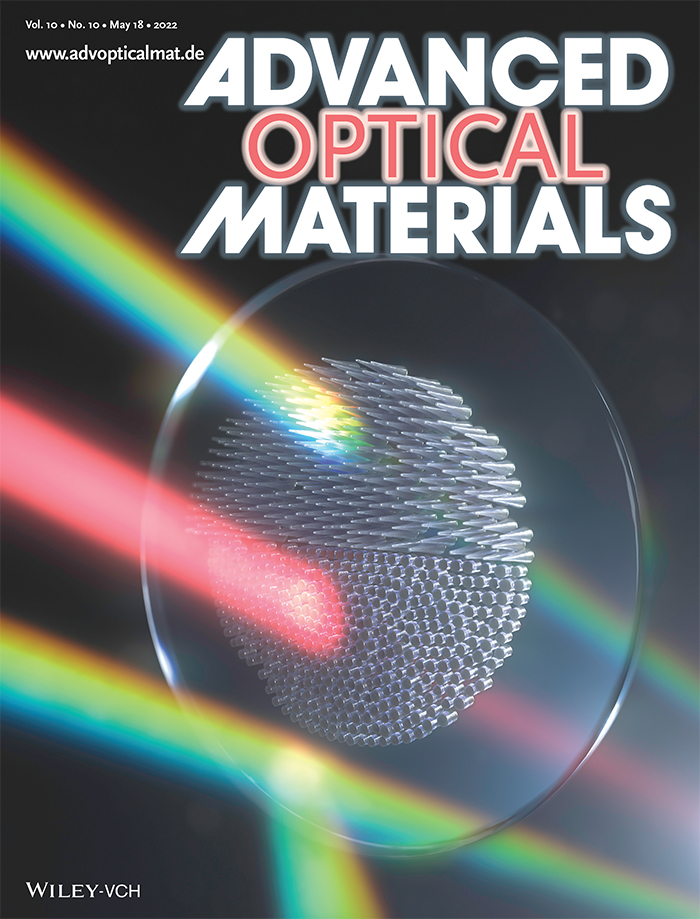 Cover of Advanced Optical Materials