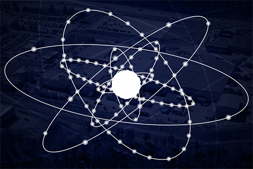 Illustration of an Atom