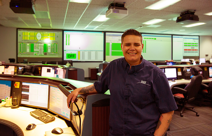 Jaclyn Guzman, Industrial Controls Team, Engineering Technologist and Facility Infrastructure Maintenance Technician