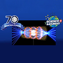 ‘Science on Saturday’ Logo with NIF Hohlraum