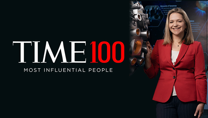 Kritcher was named one of TIME’s 100 most influential people