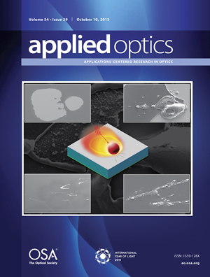 Applied Optics Cover