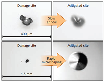 Examples of Optics Damage