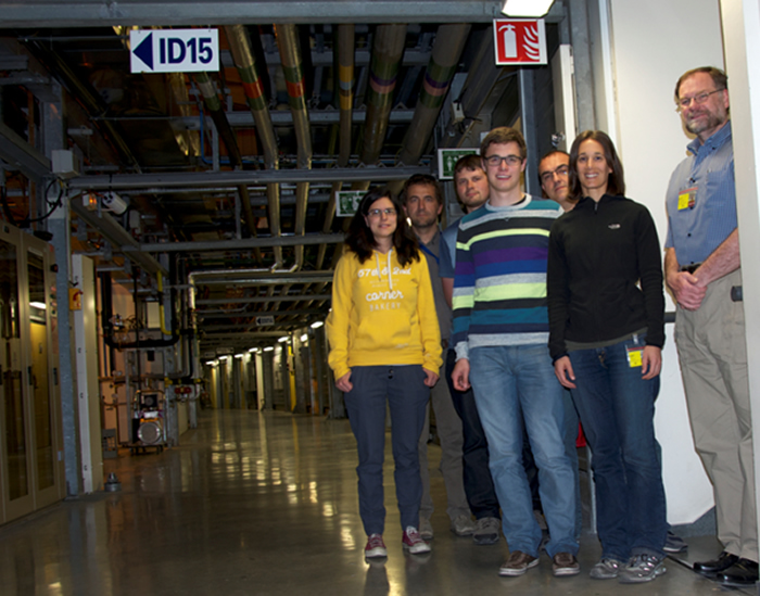 Members of the DINO Team at the ESRF