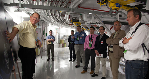 Structural Mechanics Conference Attendees Visit NIF